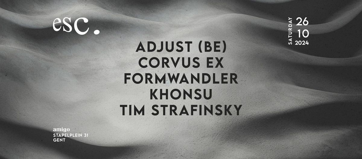 esc. w\/ Adjust (BE), Corvus Ex, Khonsu