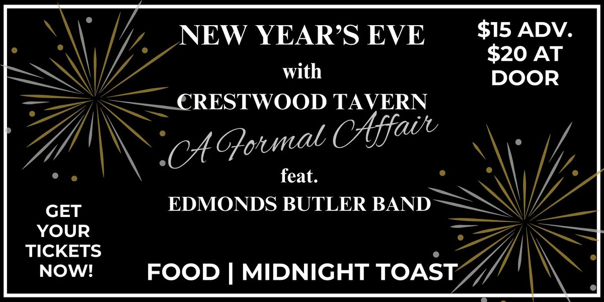 New Year's Eve at Crestwood Tavern feat. Edmonds Butler Band