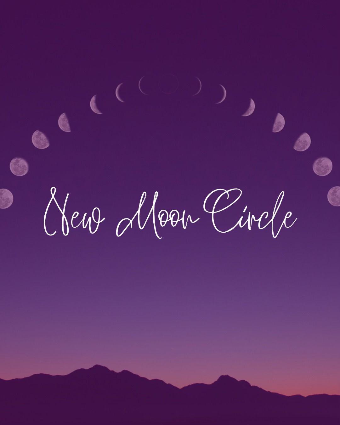 New Moon Sacred Circle
