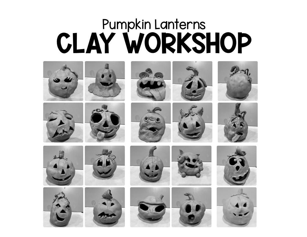 Pumpkin Lanterns - Clay Workshop