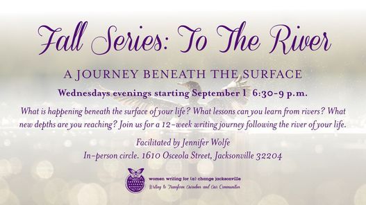 [Evening] Fall Series: To The Rivers: A Journey Beneath the Surface