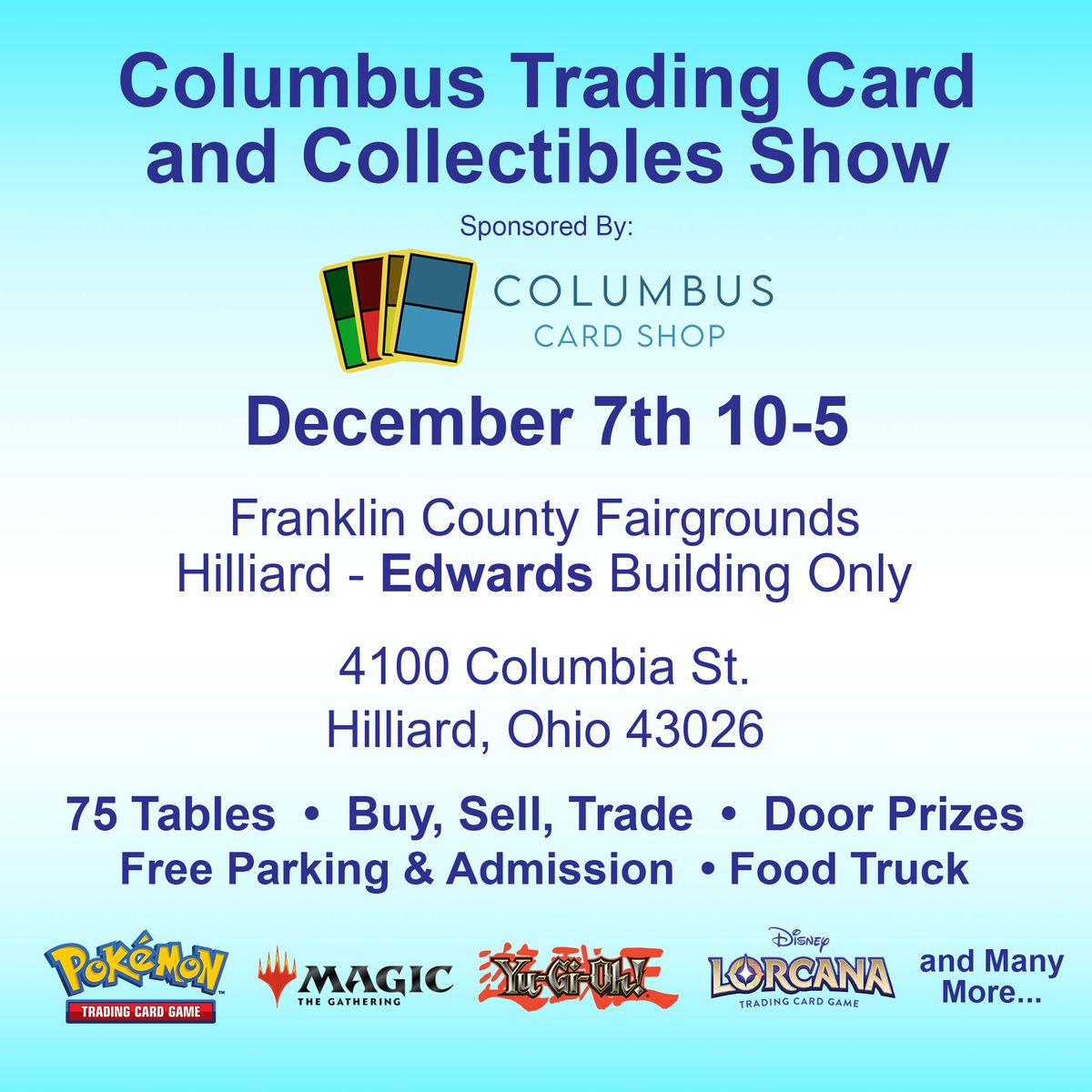 Columbus Trading Card and Collectibles Show