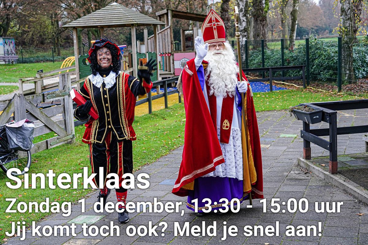 Sinterklaas in de speeltuin!