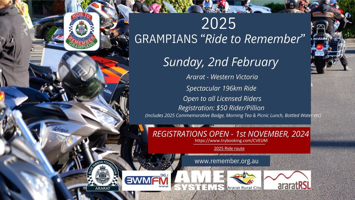 GRAMPIANS "Ride to Remember"