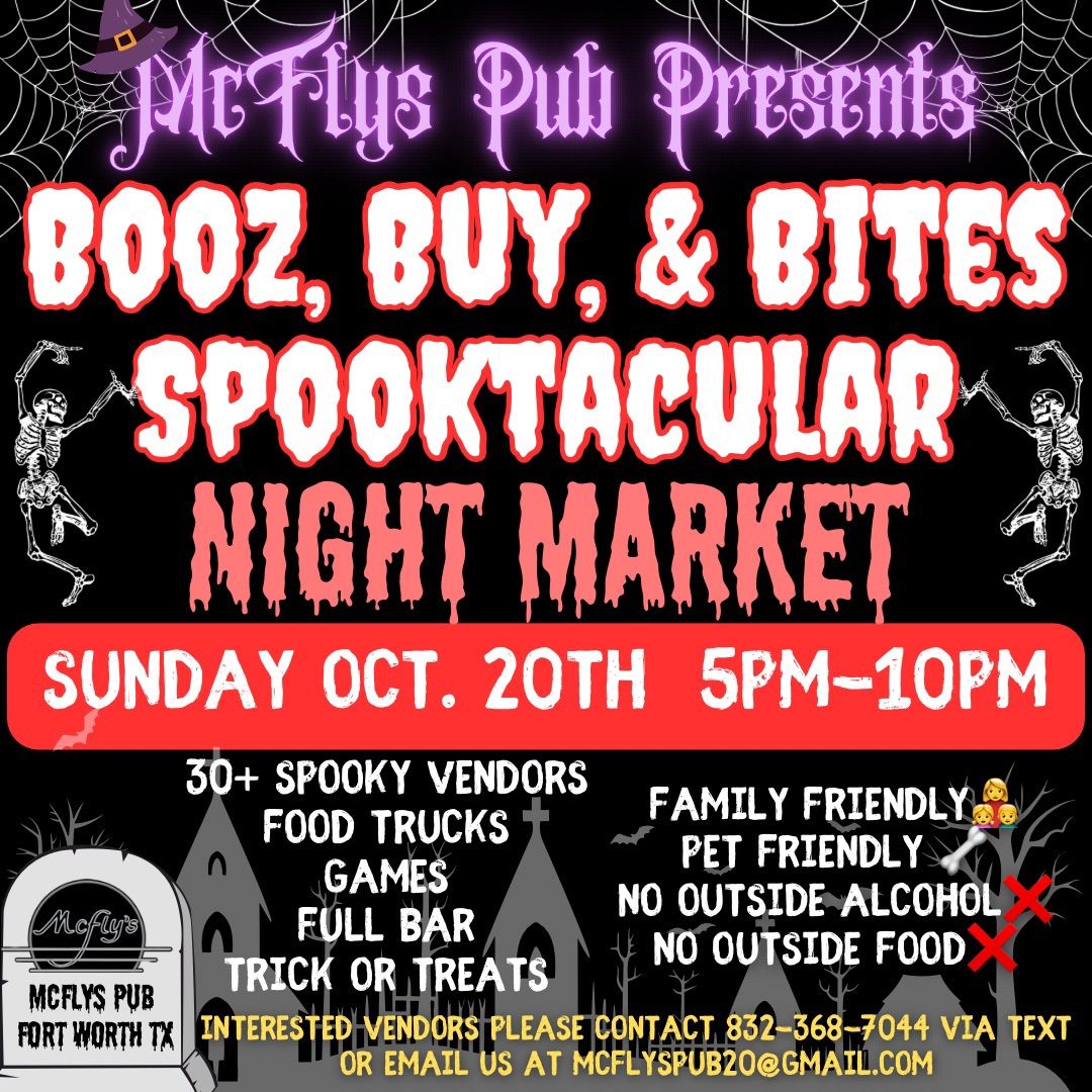 ?Spooktacular Night Market! ?