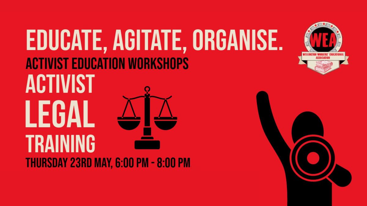 Activist Legal Training: Activist Education Workshop