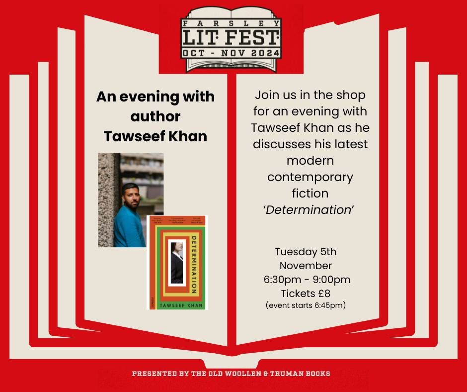 An evening with author Tawseef Khan