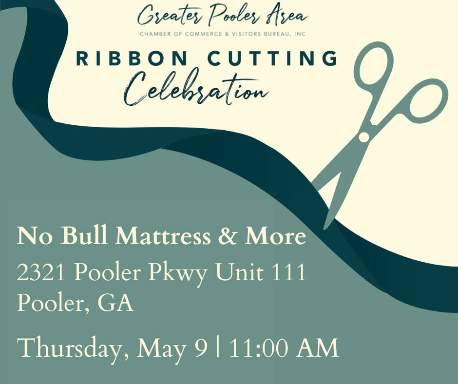 Ribbon Cutting Ceremony - No Bull Mattress & More