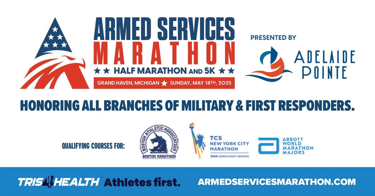 2025 Armed Services Marathon, Half Marathon & 5K