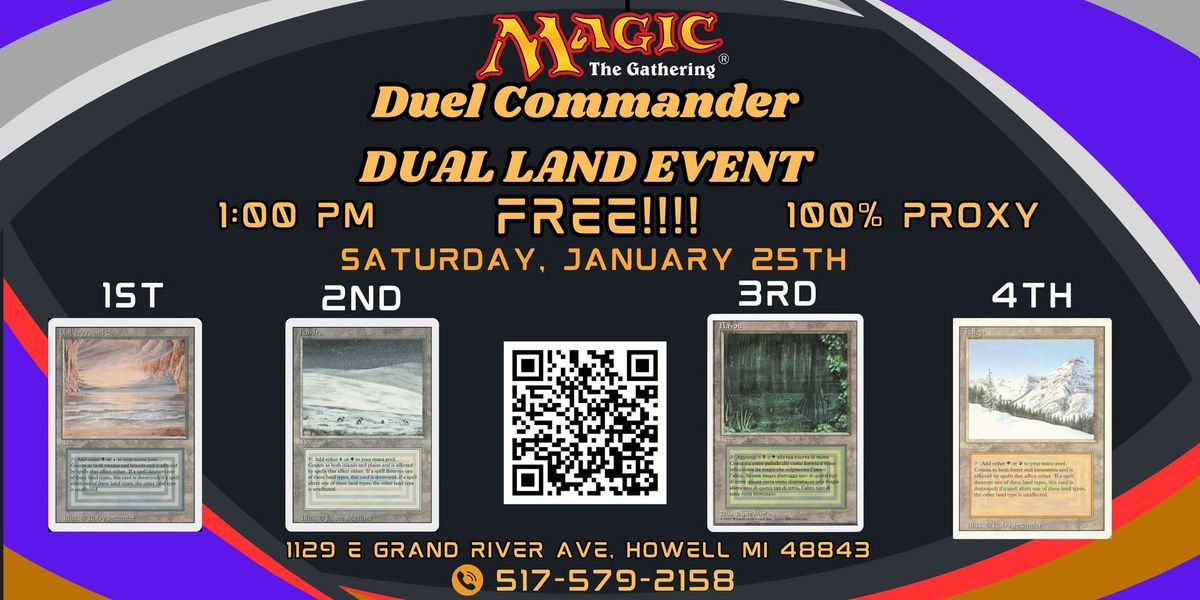 MBG FREE Duel Commander Dual Land Event