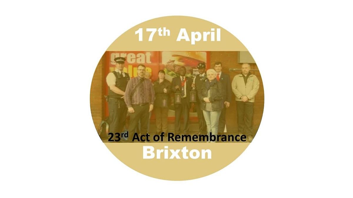 Brixton Act of Remembrance 2022