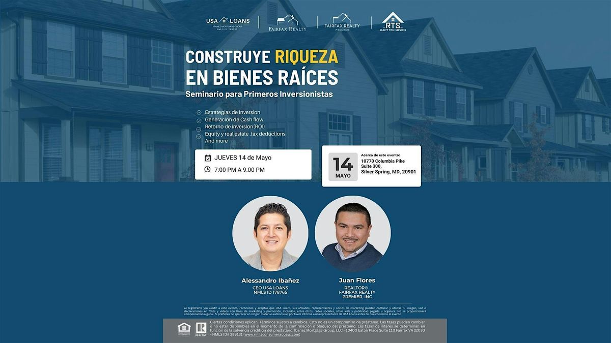 Crea Riqueza con Real Estate