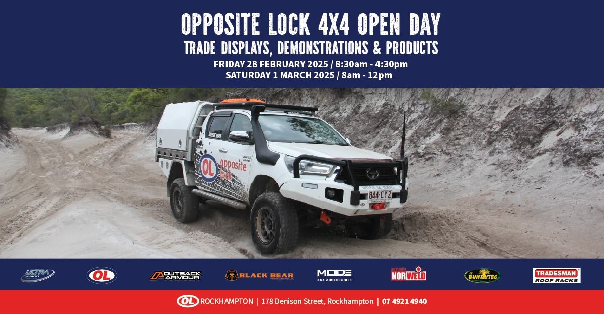 Opposite Lock Rockhampton 4x4 Open Day 2025