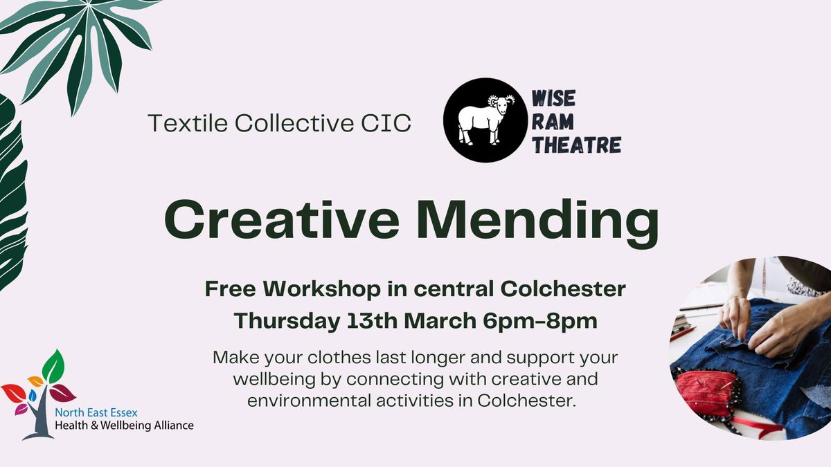 Creative Mending - Free Workshop