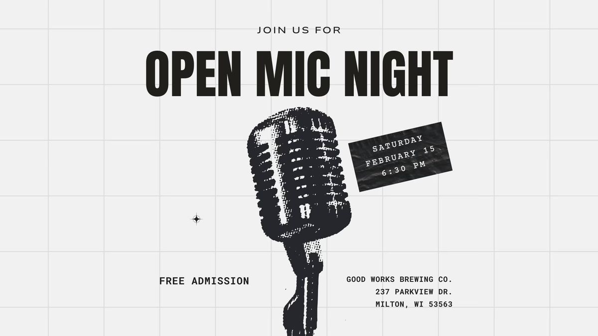 Open Mic Night @ GWBC