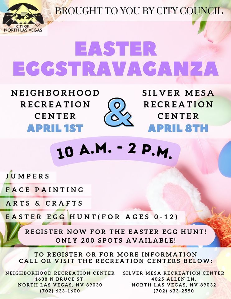 Easter Eggstravaganza, Neighborhood Recreation Center, Las Vegas, 1