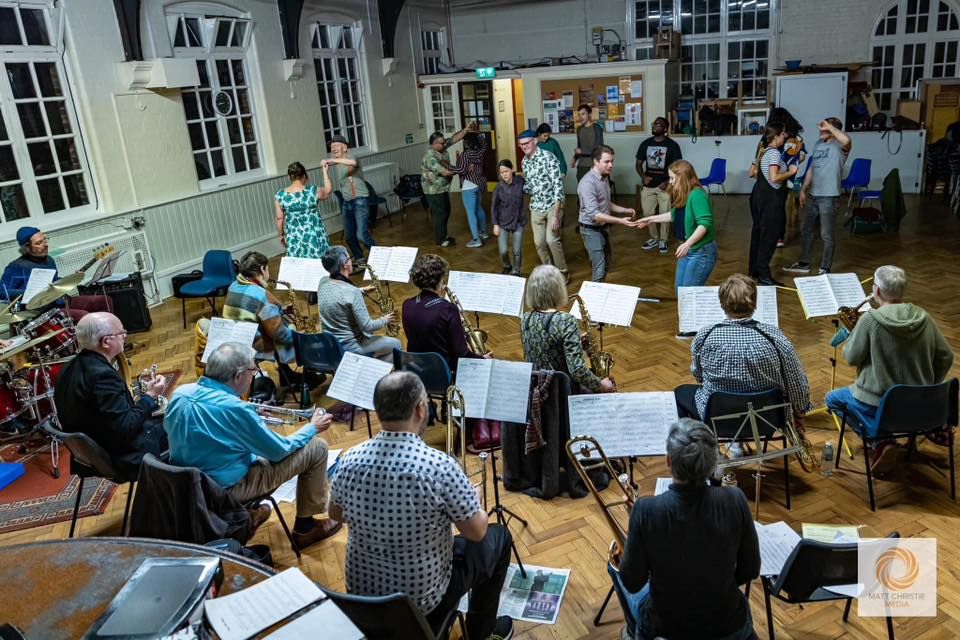 Archway Big Band Plays For Swing Feeling\u2019s Dancers