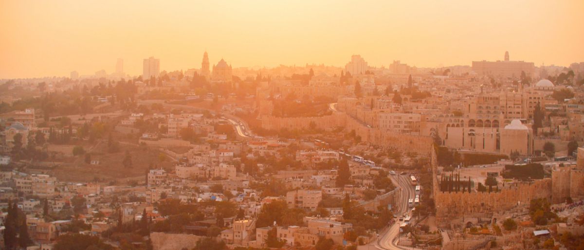 Aaron Shust in Jerusalem