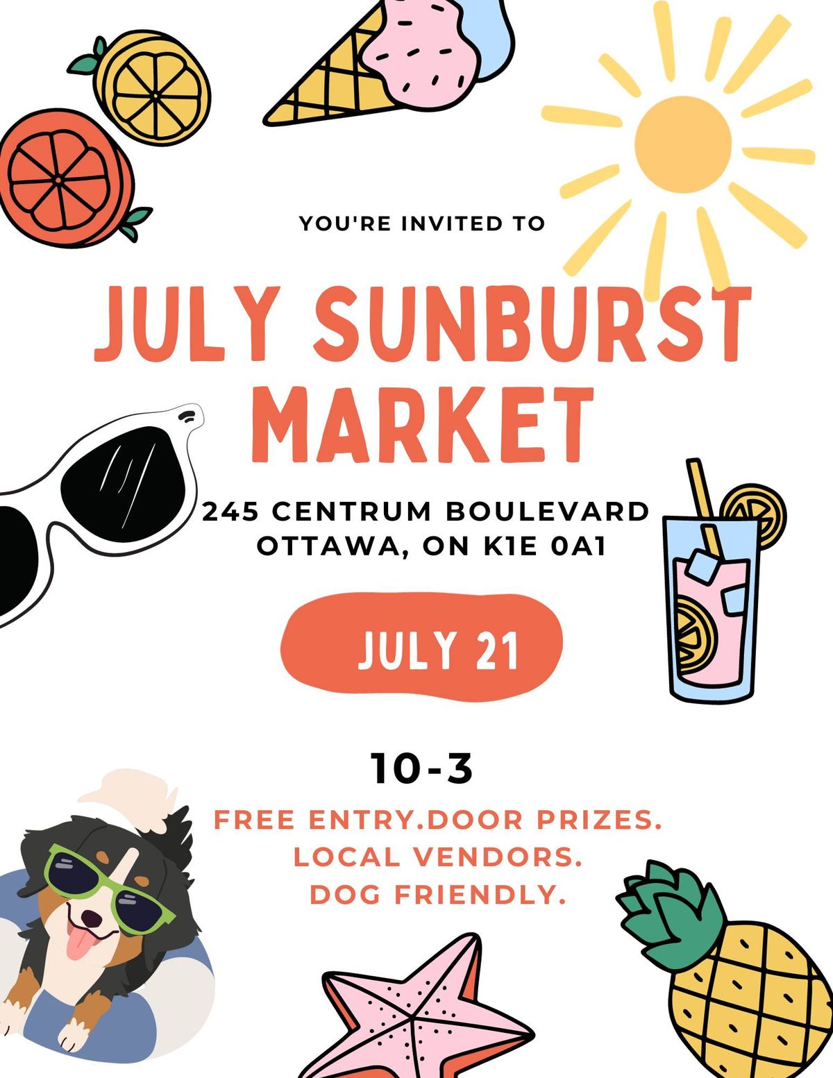 July Sunburst Market
