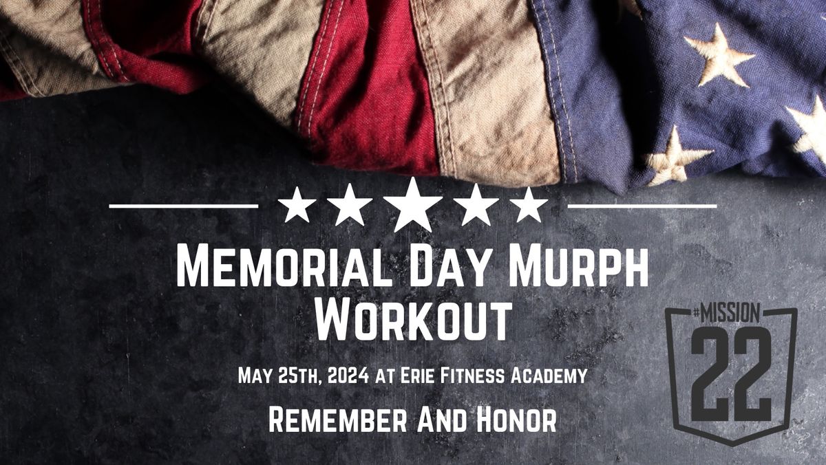 Memorial Day Murph Workout