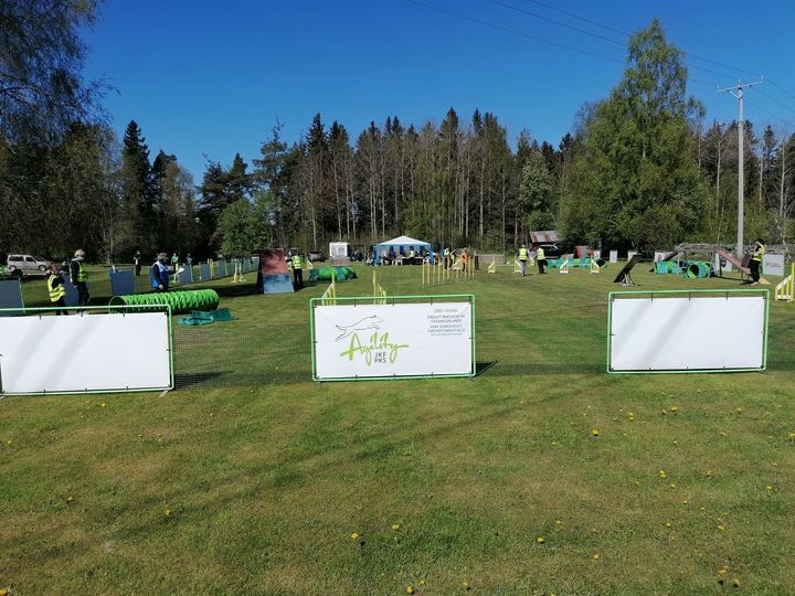 1-luokan agility-kilpailut 26.6 2025 \/ Klass-1 agility-t\u00e4vlingar 26.6 2025