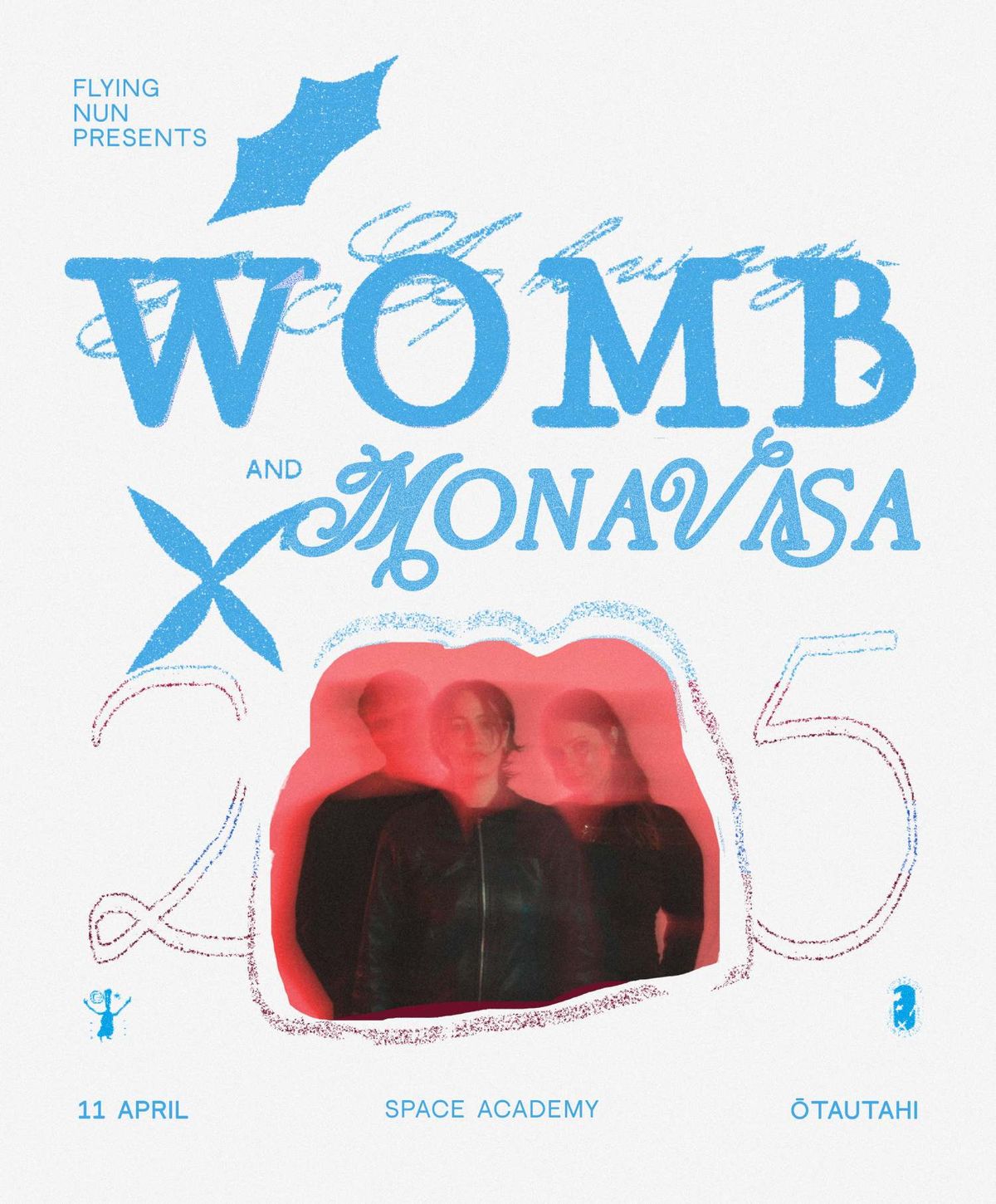 Womb and Mona Vasa - OIAHS TOUR - \u014ctautahi