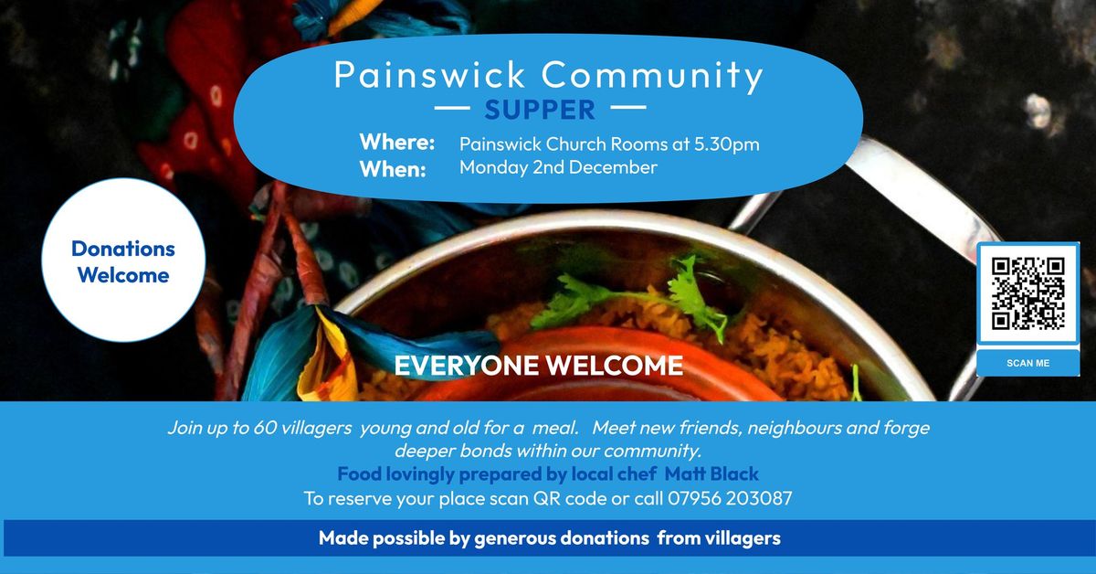 Painswick Community Supper -Save the date