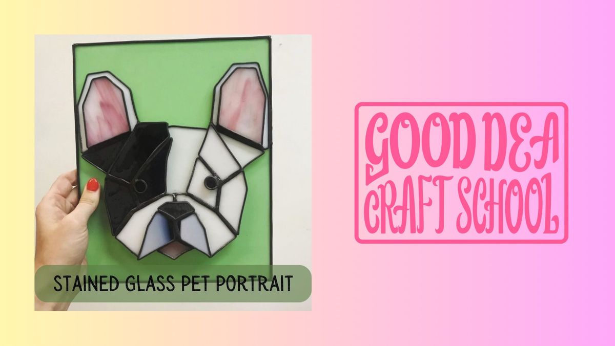 Stained Glass Pet Portraits