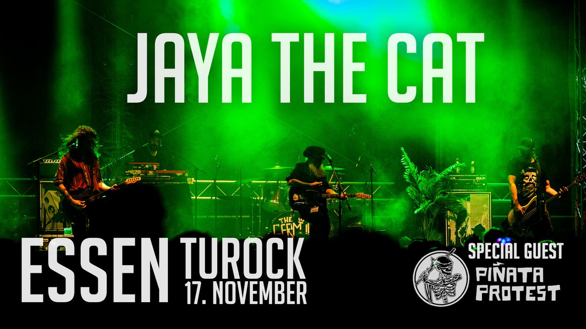 Jaya the Cat live @ Turock, Essen w\/ special guest Pi\u00f1ata Protest (US)