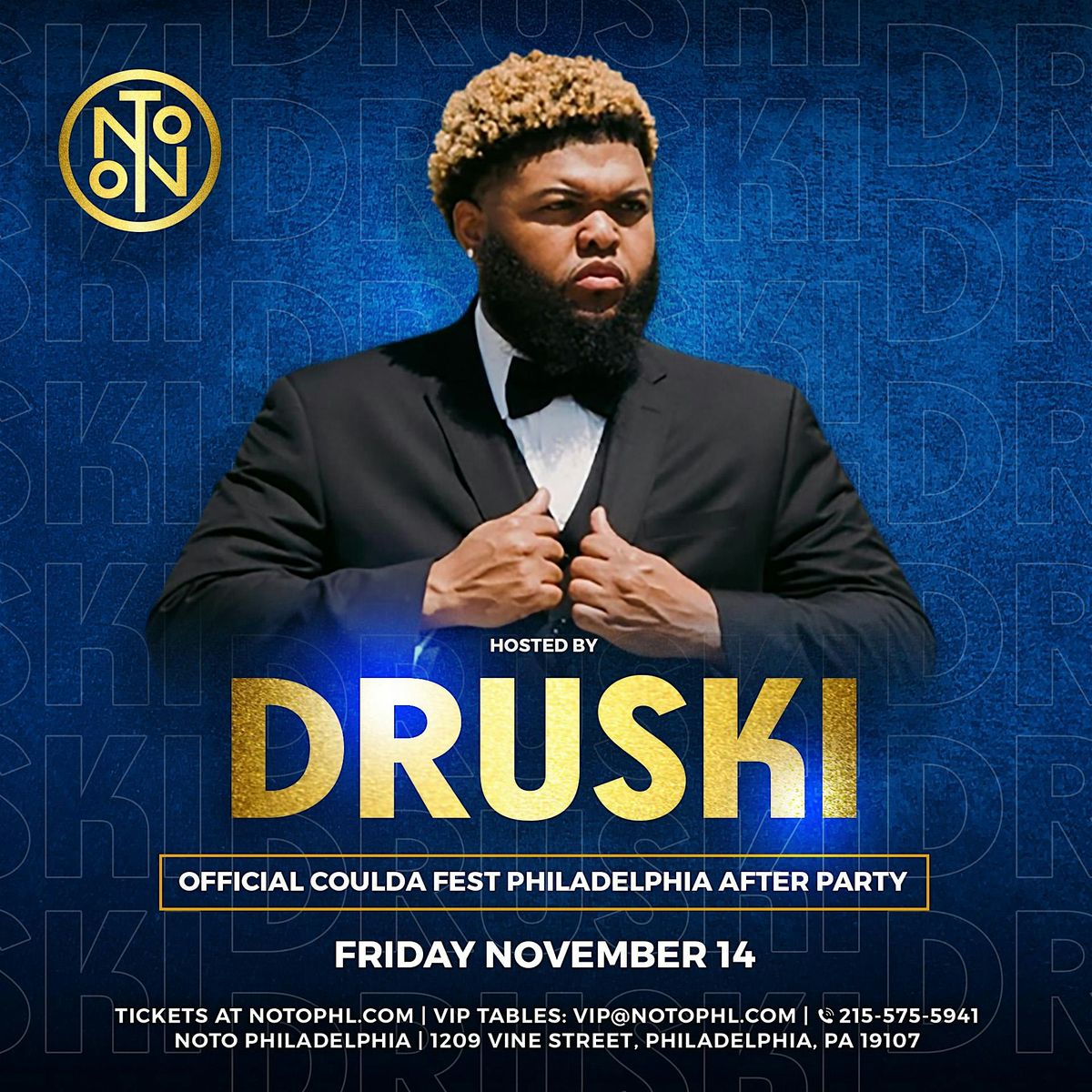 Druski @ NOTO Philadelphia (18+ Event)
