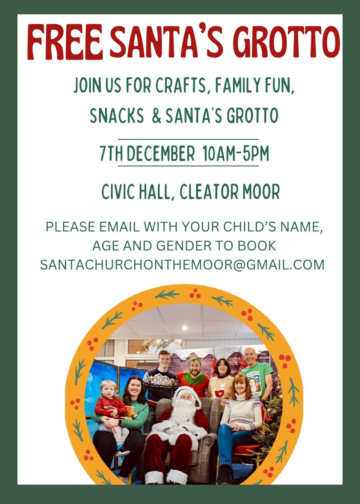 Santa's Grotto at Cleator Moor