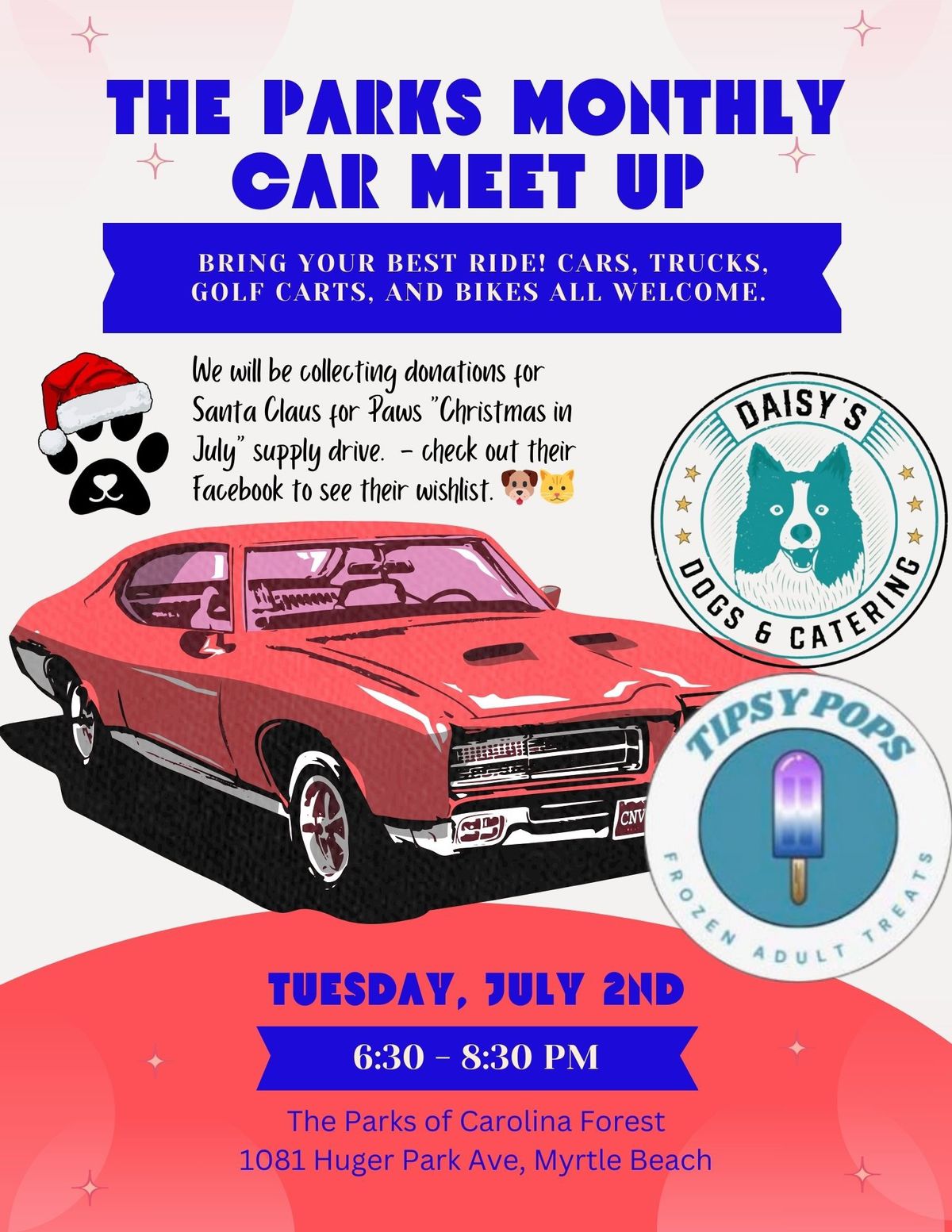 The Parks Monthly Car Meet Up