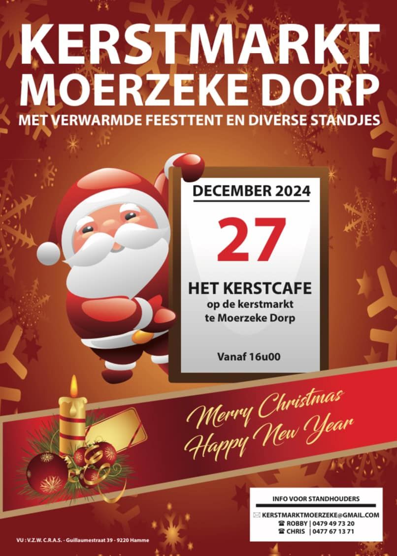 Kerstmarkt Moerzeke 2024