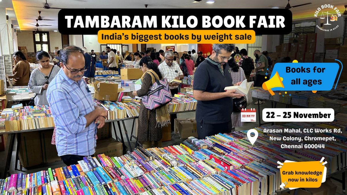 India's biggest books by weight sale | Tambaram, Chennai