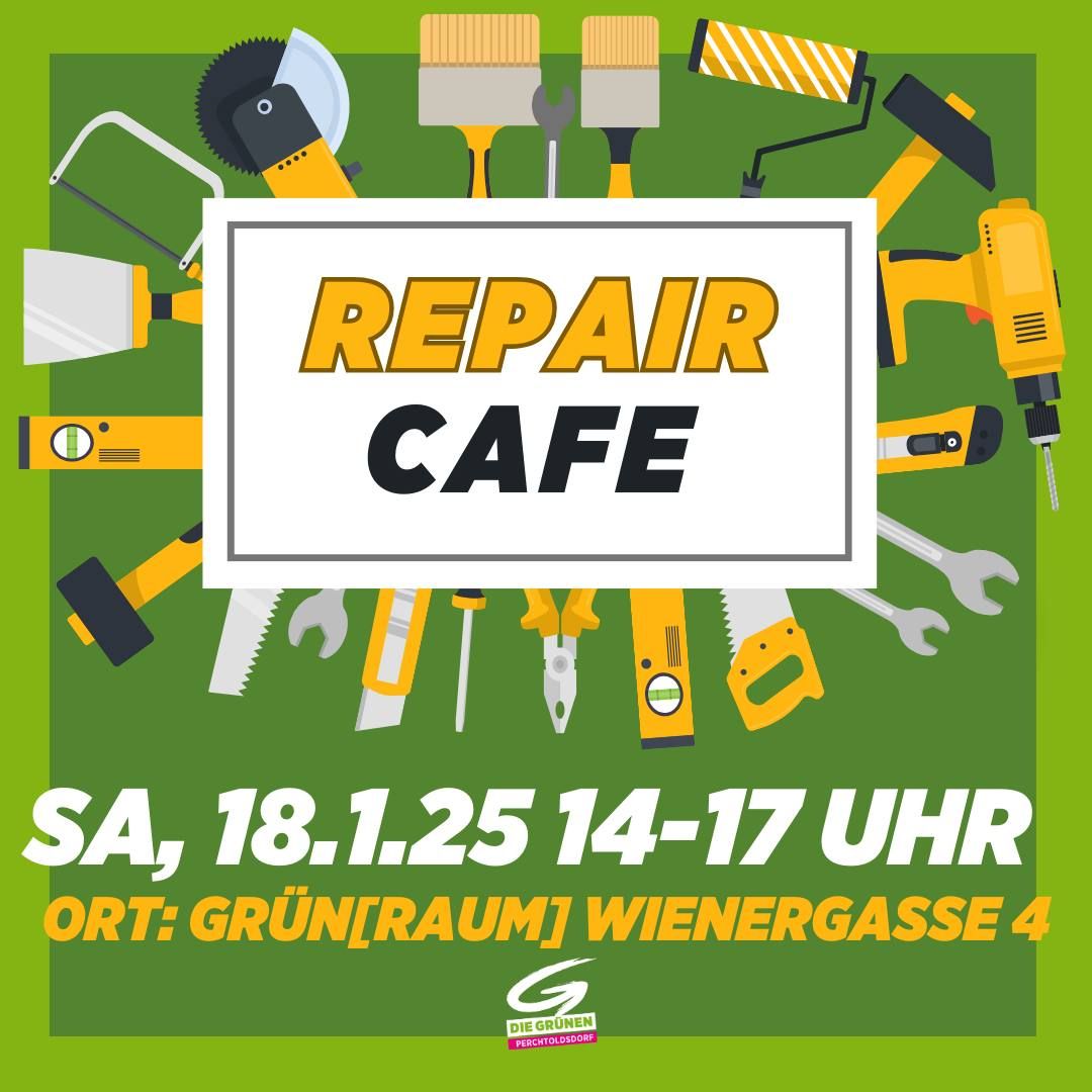 Repair Cafe - reparieren statt wegwerfen!