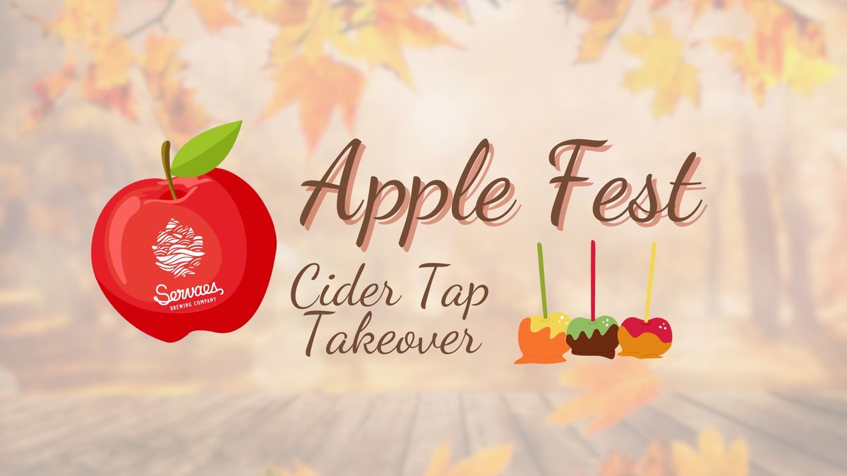 Apple Fest: Cider Tap Takeover + Caramel Apple Bar