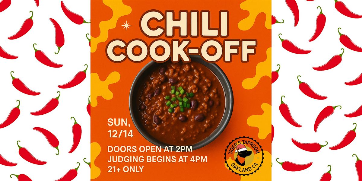 Annual Chili Cook-Off at Tiger's!