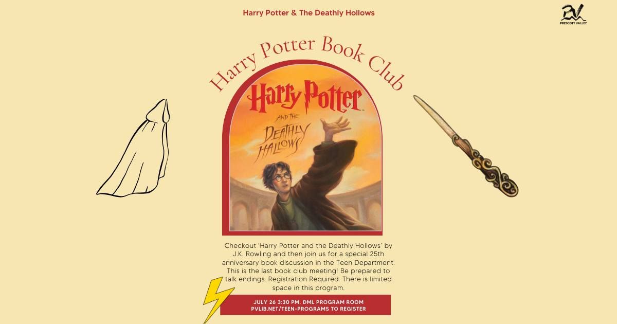 Teen Harry Potter Book Club: The Deathly Hallows