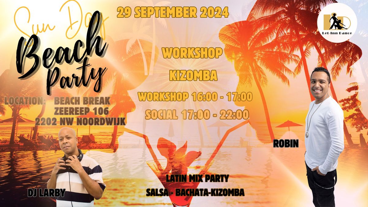 Sunday Latin Beach Party