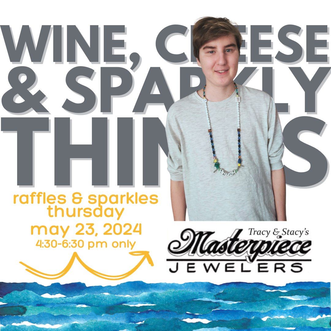 Wine, Cheese & Sparkly Things Fundraiser Party