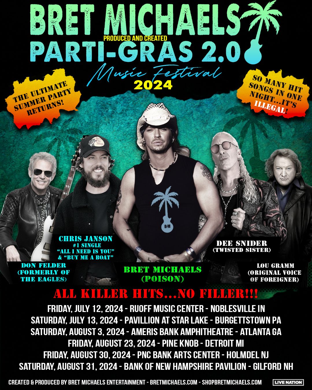 Bret Michaels at Essentia Health Plaza at The Lights