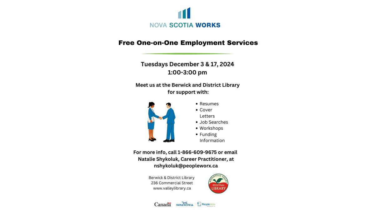 Employment Support - Berwick 