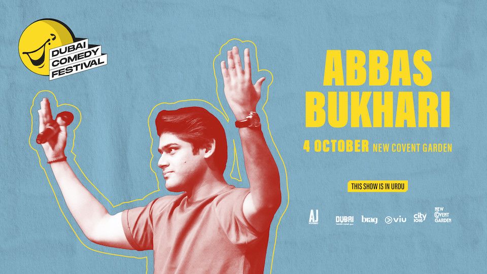 Abbas Bukhari Live at Dubai Comedy Festival Playhouse Studio Theatre, Mall of the Emirates