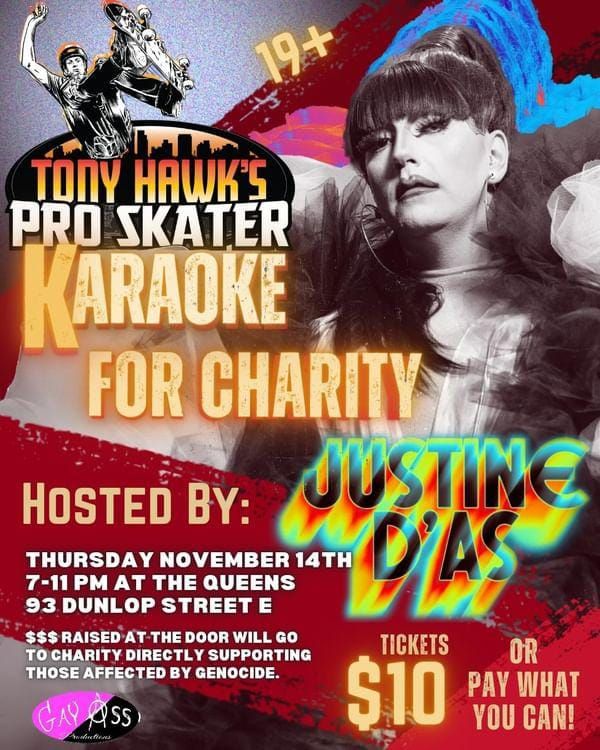 TONY HAWK PRO SKATER KAREOKE FOR CHARITY