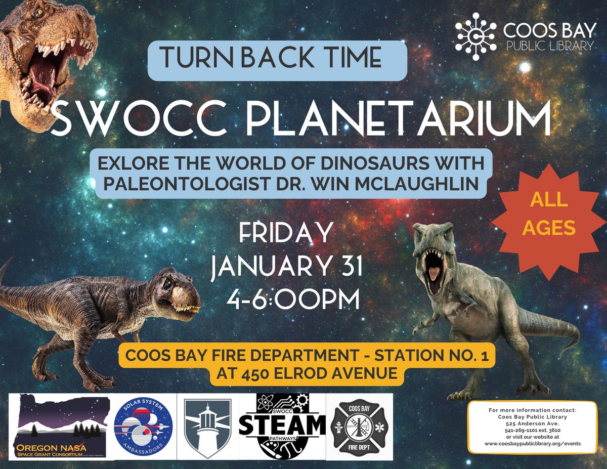 CBPL Dinosaurs w\/Dr. Win & Planetarium Shows