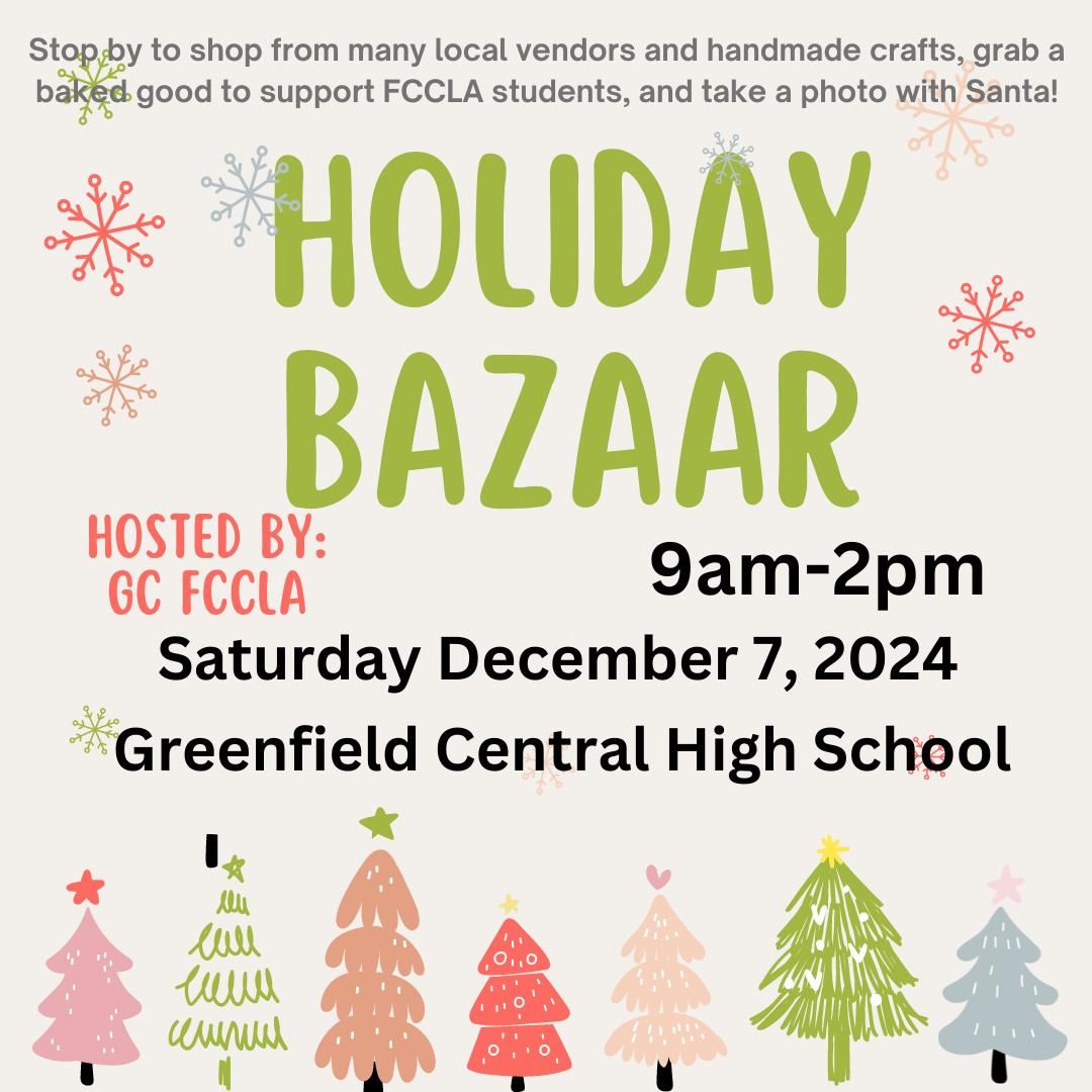 2024 GCHS Holiday Bazaar 