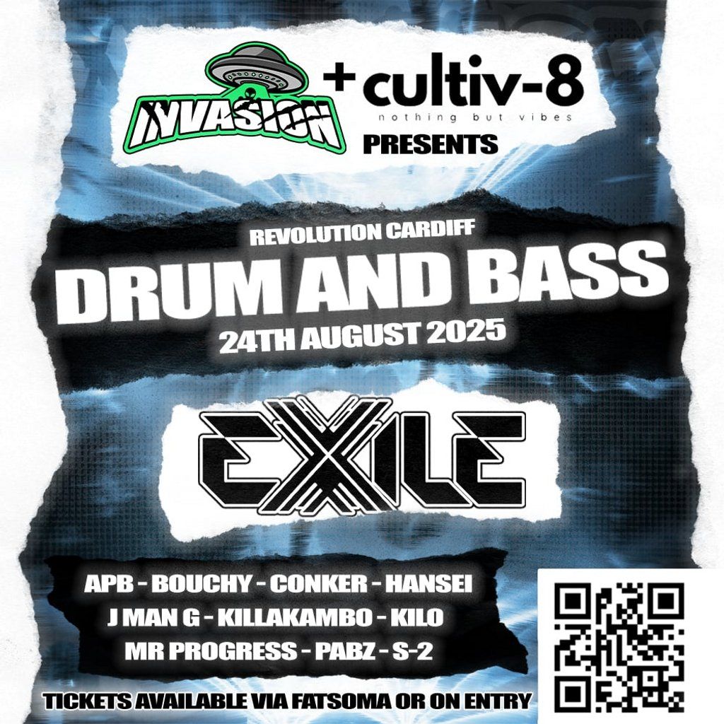 Invasion x Cultiv-8: Drum & Bass DnB Cardiff