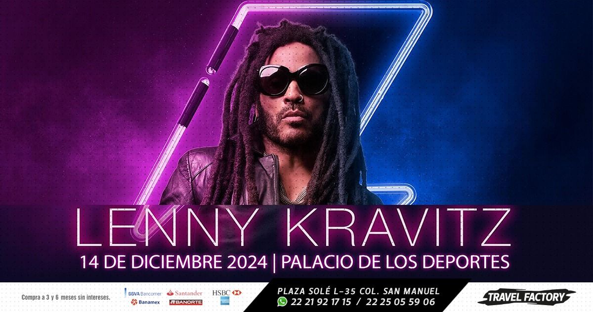 Lenny Kravitz \/ Tour desde Puebla