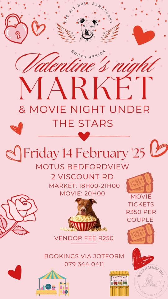 Valentines Market & Outdoor Movie Night