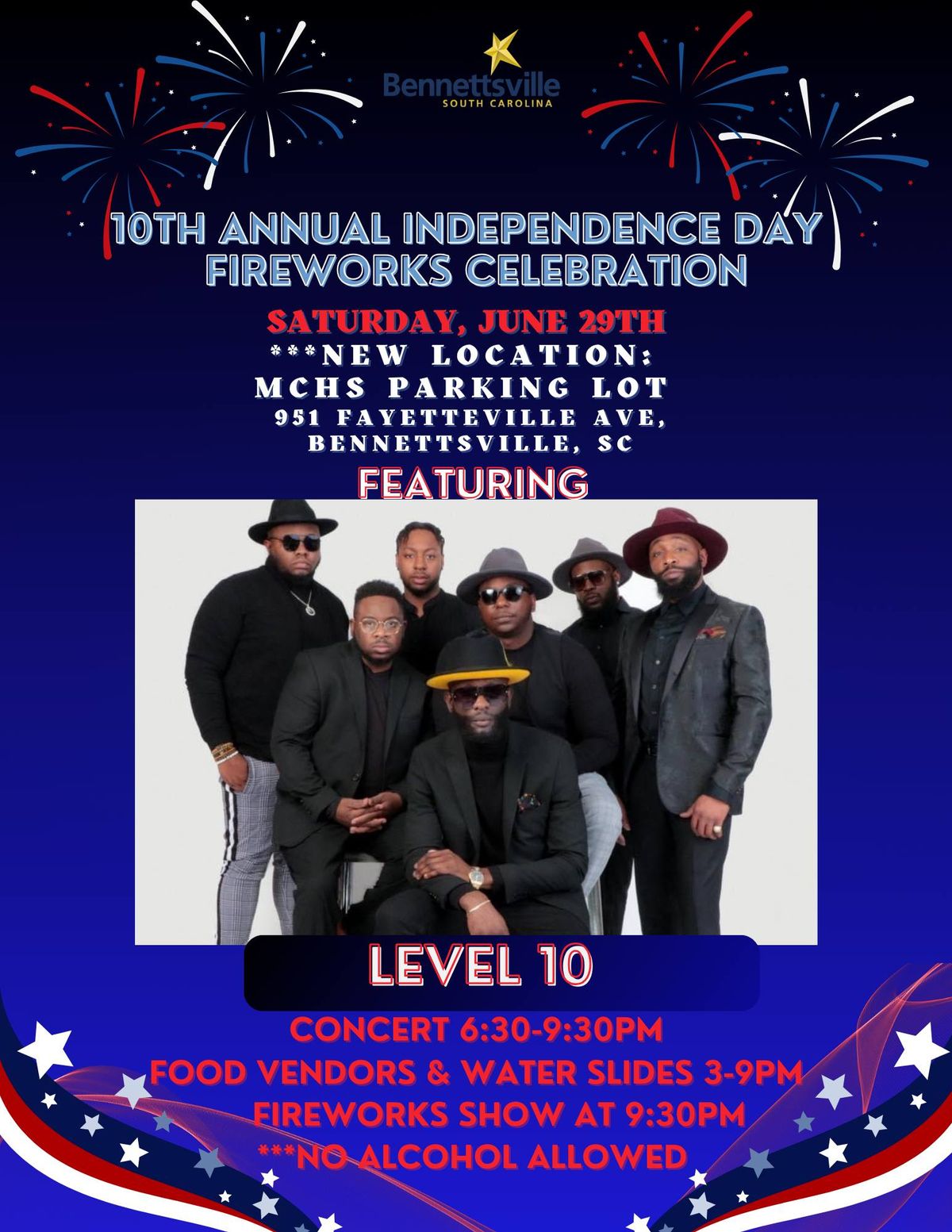 10th Annual Independence Day Fireworks Celebration 